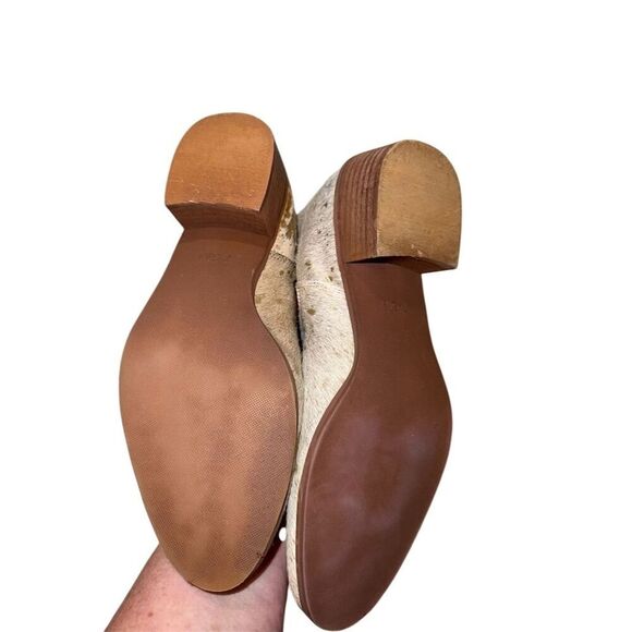 Coconuts Multicolor cow Calf Hair Ankle Booties Size 7.5 - Picture 5 of 6